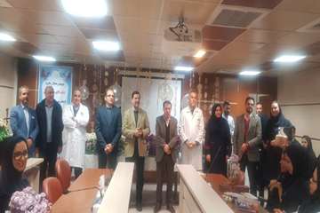 مراسم میلاد با سعادت حضرت فاطمه زهرا (س) و تقدیر از پرستاران نمونه بیمارستان توانبخشی رفیده